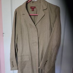 Sundance linen coat sz P/M